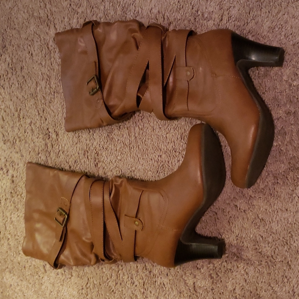 Brown boots